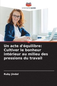 bokomslag Un acte d'quilibre