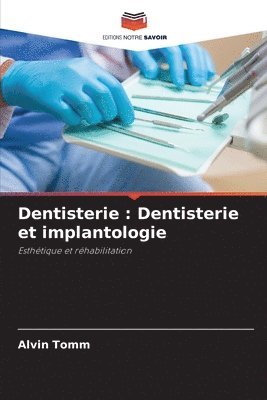 bokomslag Dentisterie