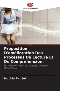 bokomslag Proposition D'amlioration Des Processus De Lecture Et De Comprhension.