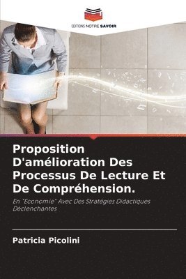 bokomslag Proposition D'amlioration Des Processus De Lecture Et De Comprhension.