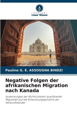 bokomslag Negative Folgen der afrikanischen Migration nach Kanada