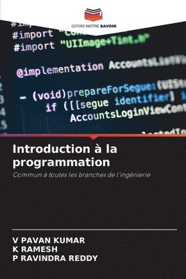 Introduction  la programmation 1