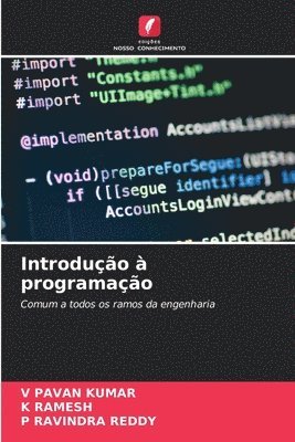 V Pavan Kumar, K Ramesh, P Ravindra Reddy - Introdução à programação, Häftad