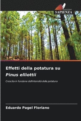 bokomslag Effetti della potatura su Pinus elliottii