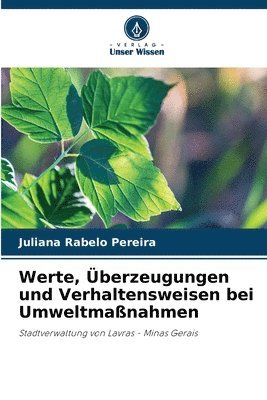 bokomslag Werte, berzeugungen und Verhaltensweisen bei Umweltmanahmen