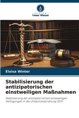 bokomslag Stabilisierung der antizipatorischen einstweiligen Manahmen