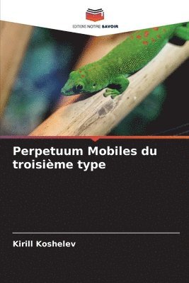 bokomslag Perpetuum Mobiles du troisième type