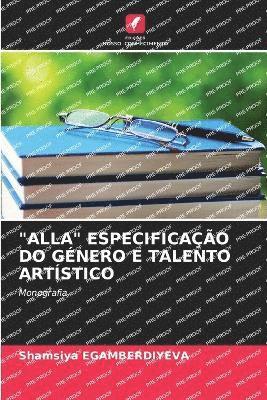 bokomslag "Alla" Especificação Do Género E Talento Artístico