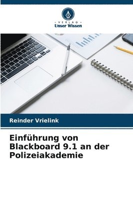 bokomslag Einfhrung von Blackboard 9.1 an der Polizeiakademie