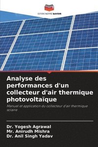 bokomslag Analyse des performances d'un collecteur d'air thermique photovoltaque