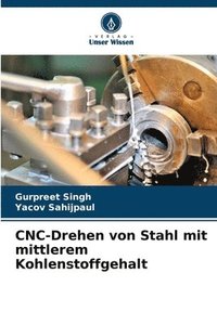 bokomslag CNC-Drehen von Stahl mit mittlerem Kohlenstoffgehalt