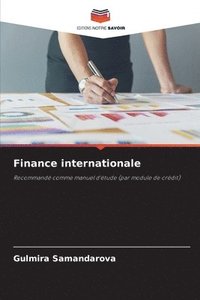 bokomslag Finance internationale