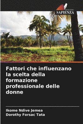 bokomslag Fattori che influenzano la scelta della formazione professionale delle donne