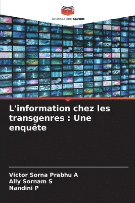 bokomslag L'information chez les transgenres