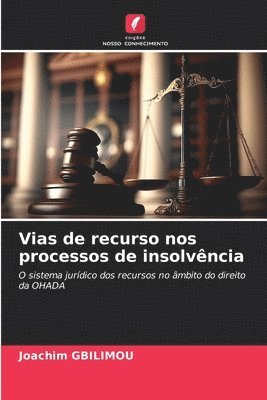 bokomslag Vias de recurso nos processos de insolvncia