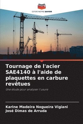 bokomslag Tournage de l'acier SAE4140  l'aide de plaquettes en carbure revtues