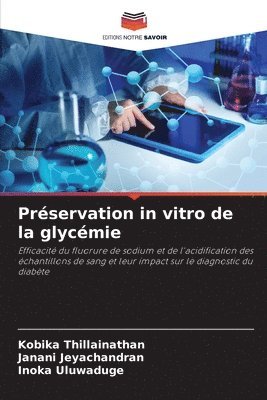 bokomslag Préservation in vitro de la glycémie