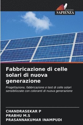 bokomslag Fabbricazione di celle solari di nuova generazione