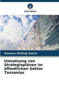 bokomslag Umsetzung von Strategieplnen im ffentlichen Sektor Tansanias