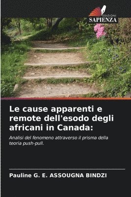 cause apparenti e remote dell'esodo degli africani in Canada