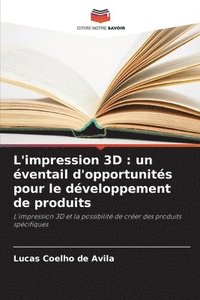 bokomslag L'impression 3D