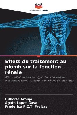 bokomslag Effets du traitement au plomb sur la fonction rénale