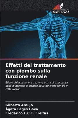 bokomslag Effetti del trattamento con piombo sulla funzione renale