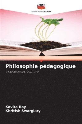 Kavita Roy, Khritish Swargiary - Philosophie pédagogique, Häftad