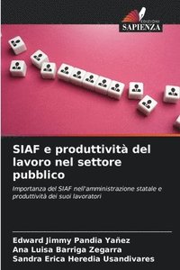 bokomslag SIAF e produttivit del lavoro nel settore pubblico