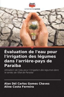 bokomslag valuation de l'eau pour l'irrigation des lgumes dans l'arrire-pays de Paraiba