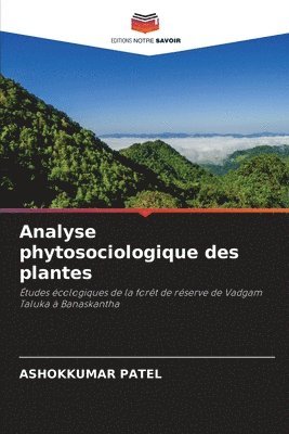 Ashokkumar Patel - Analyse phytosociologique des plantes, Häftad