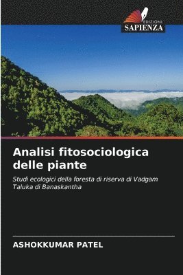 bokomslag Analisi fitosociologica delle piante