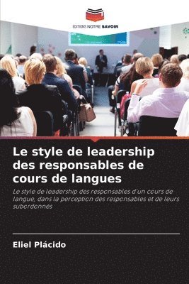 bokomslag Le style de leadership des responsables de cours de langues