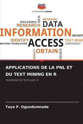 bokomslag Applications de la Pnl Et Du Text Mining En R