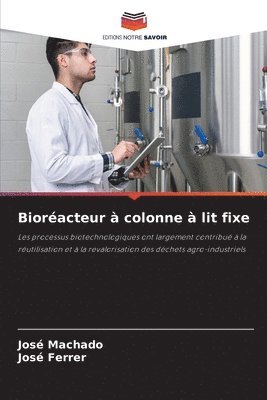 Bioracteur  colonne  lit fixe 1