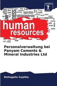 bokomslag Personalverwaltung bei Panyam Cements & Mineral Industries Ltd