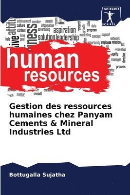 bokomslag Gestion des ressources humaines chez Panyam Cements & Mineral Industries Ltd