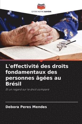 bokomslag L'effectivit des droits fondamentaux des personnes ges au Brsil