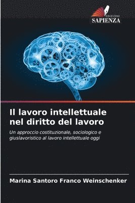 bokomslag lavoro intellettuale nel diritto del lavoro