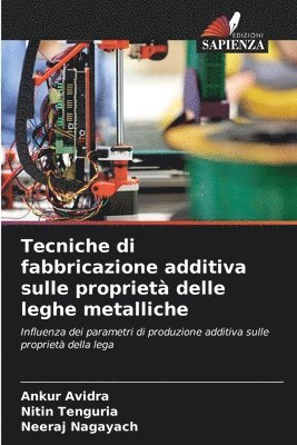 Tecniche di fabbricazione additiva sulle proprietà delle leghe metalliche