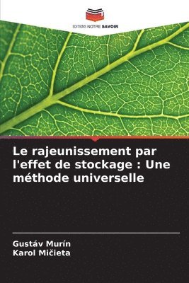 bokomslag rajeunissement par l'effet de stockage