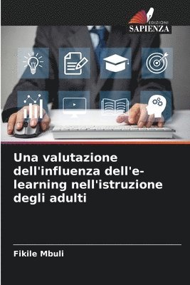 bokomslag valutazione dell'influenza dell'e-learning nell'istruzione degli adulti