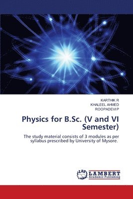 bokomslag Physics for B.Sc. (V and VI Semester)