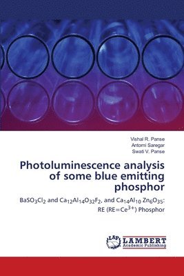 bokomslag Photoluminescence analysis of some blue emitting phosphor