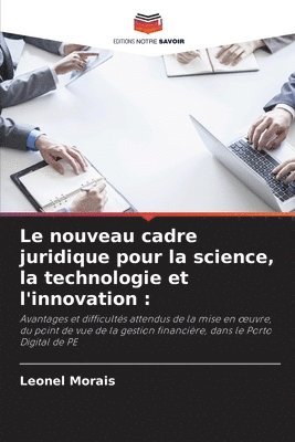 nouveau cadre juridique pour la science, la technologie et l'innovation
