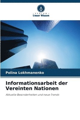 bokomslag Informationsarbeit der Vereinten Nationen