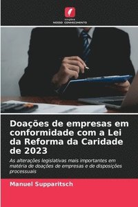 bokomslag Doações de empresas em conformidade com a Lei da Reforma da Caridade de 2023
