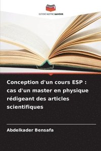 bokomslag Conception d'un cours ESP