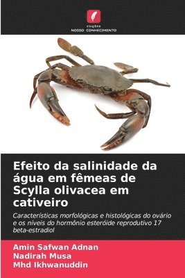 Amin Safwan Adnan, Nadirah Musa, Mhd Ikhwanuddin - Efeito da salinidade da água em fêmeas de Scylla olivacea em cativeiro, Häftad