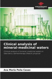 bokomslag Clinical analysis of mineral-medicinal waters